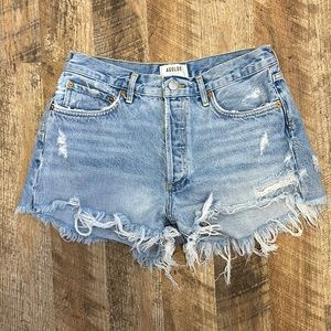 Agolde Parker Denim Shorts